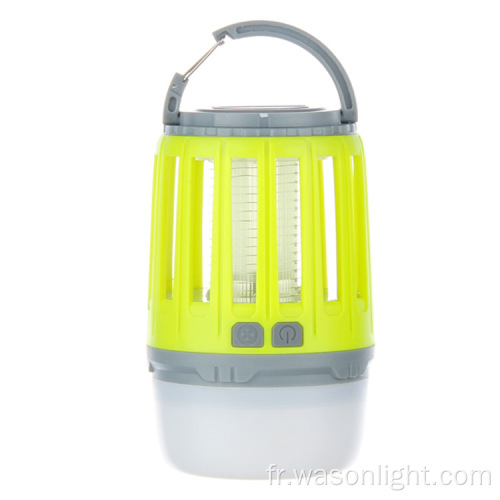 Accueil et extérieur 2 en 1 COB + 4 * UV Bug étanche zapper léger tueur à LED lampe